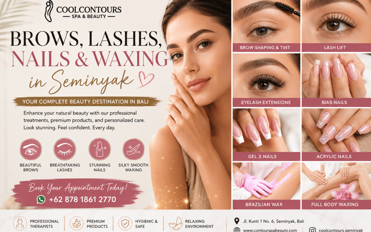 Brows, Lashes, Nails & Waxing in Seminyak